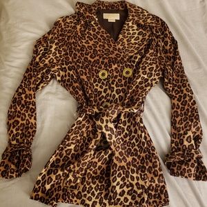 Michael Kors Leopard Coat